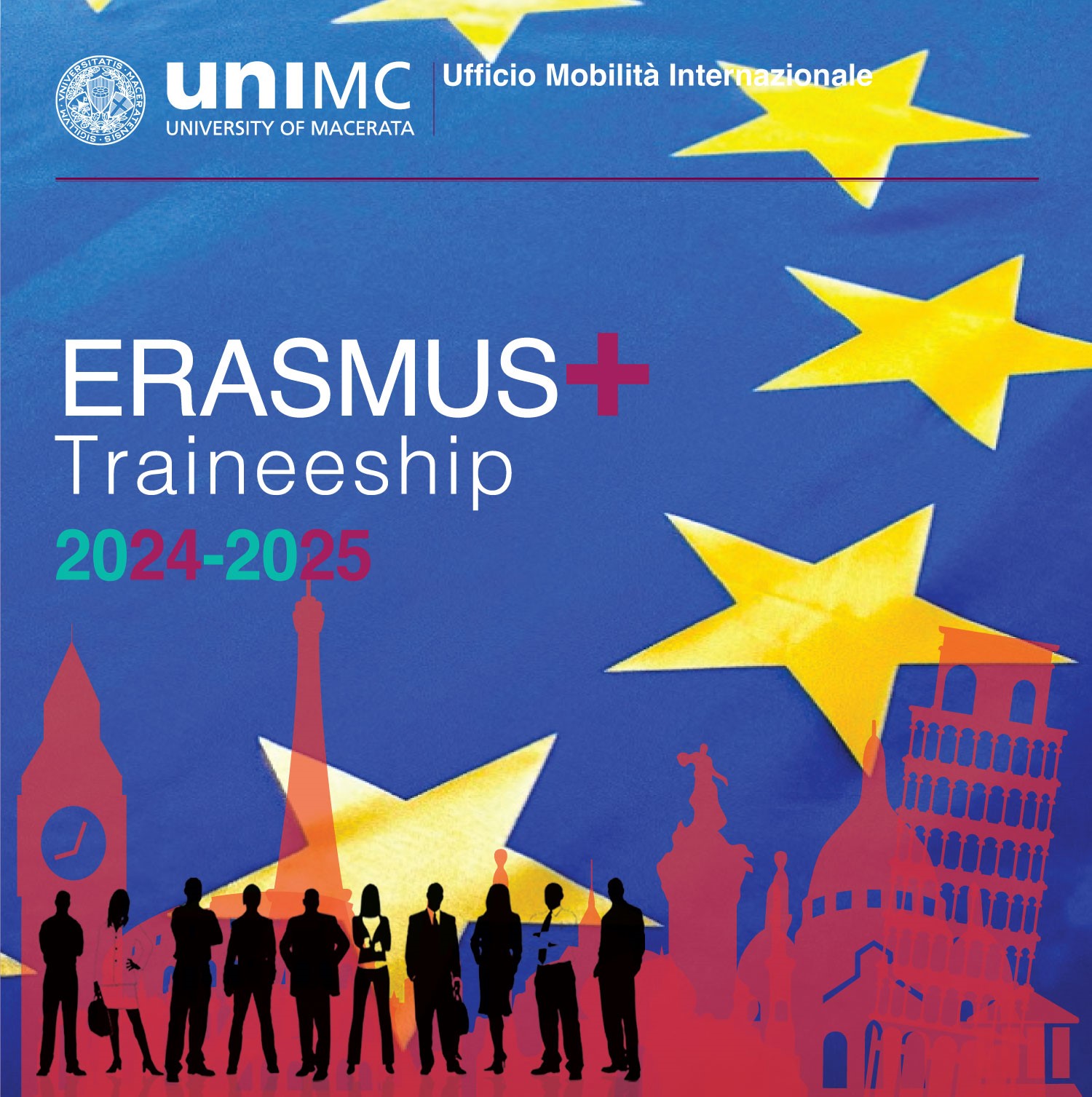 Prossima pubblicazione bando Erasmus+ Traineeship RT a.a. 2024/2025